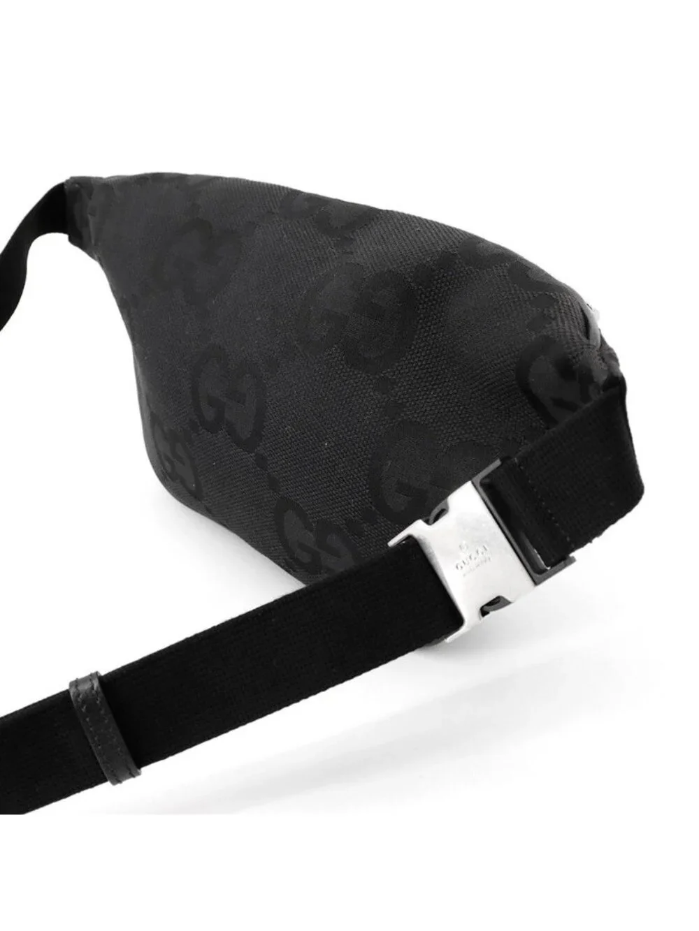 Gucci Belt Bag Jumbo GG Canvas Black